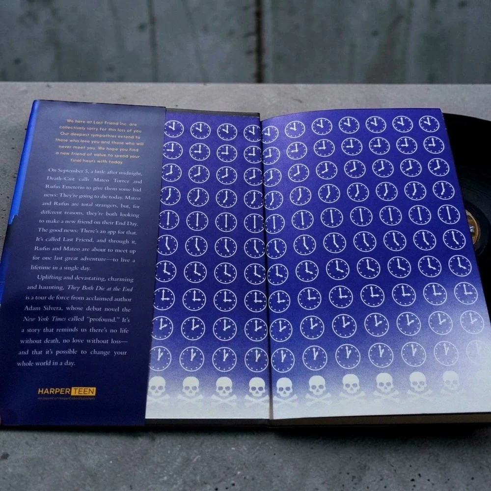Adam Silvera‎ They Both Die at the End Hardcover First Edition YA Fiction
